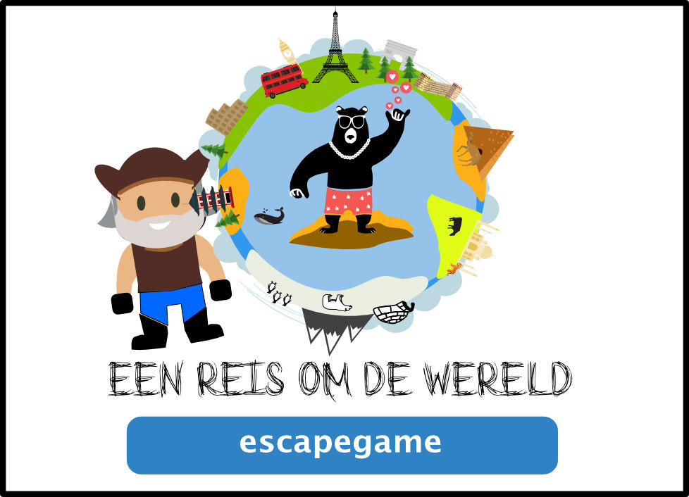 reis om de wereld escapespel