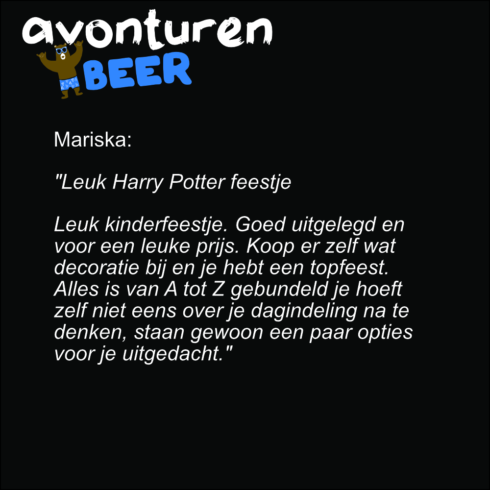 hatty potter feestje