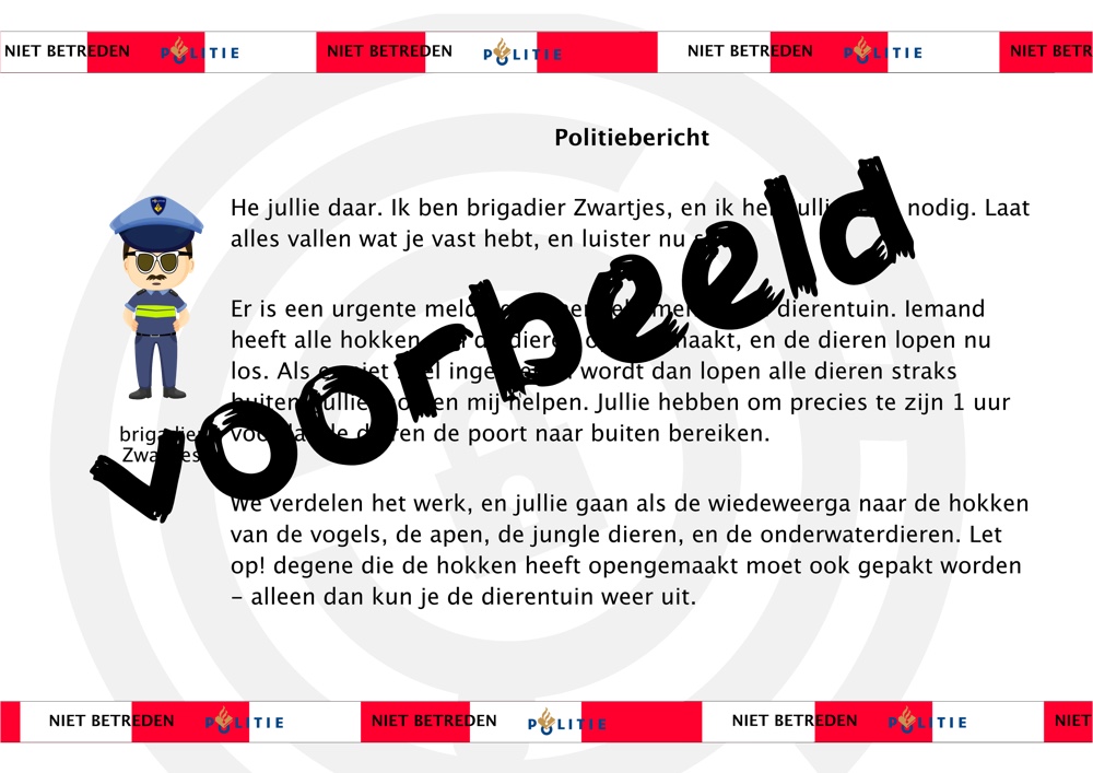 Escaperoom 'Ontsnapt uit de Dierentuin' - Afbeelding 6