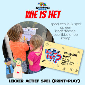 wie is het spel voor een feestje