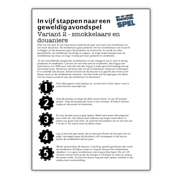 Smokkelspel - Afbeelding 4