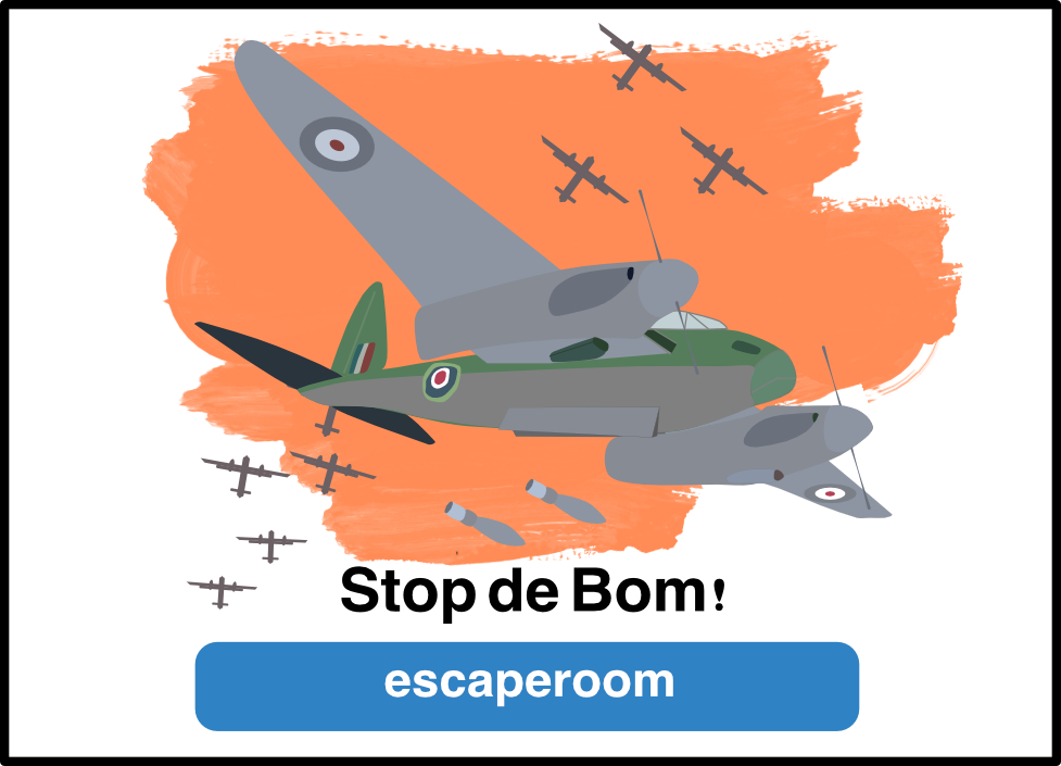 stop de bom escaperoom voor in de klas