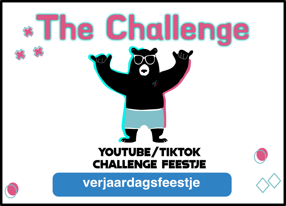 the challenge kinderfeestje