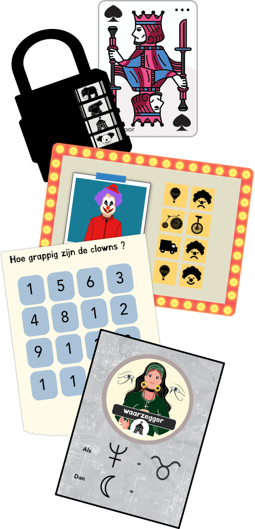 escapespel circus puzzels
