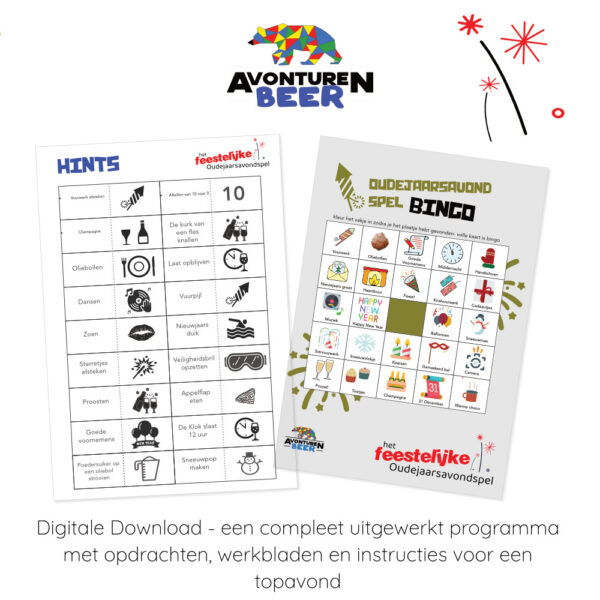 Het Feestelijke Oudejaarsavondspel - Afbeelding 3