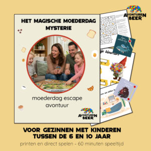 moederdag escape avontuur